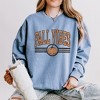Simply Sage Market Women's Lightweight Garment Dyed Graphic Sweatshirt Fall Vibes Varsity Pumpkin - 2 of 4