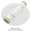 Big Dot of Happiness Tan Stripes - No Snap Simple Party Table Favors - DIY Cracker Boxes - Set of 12 - 2 of 4
