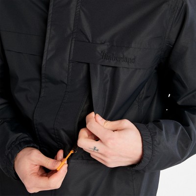 Timberland Men's Benton Waterproof Shell Jacket, Black, Large — фото 7