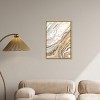 Art Remedy Royal Gold Geode Agate and Geode Wall Art Framed - 2 of 4