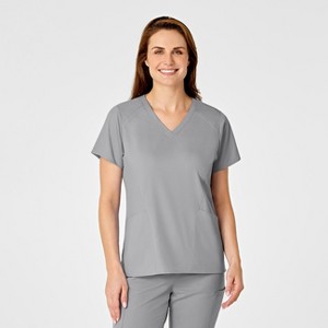 Wink PRO Women's 4 Pocket V-Neck Scrub Top - 1 of 4