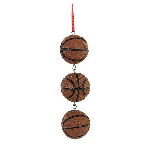 Ganz 4.25 In Sports Ball Swag Ornament Athletic Christmas Sports Tree Ornaments - 1 of 3
