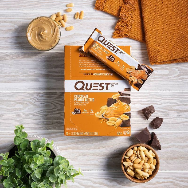 Quest Nutrition Protein Bars - Chocolate Peanut Butter, 4 of 13