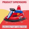 6V Electric Ride On Toys for Kids, 1.9 MPH Max Speed, Steering Wheel, 360 Degree Spin, 2-Speeds, Birthday Gift for Boys Girls 2-6 Years - 2 of 4
