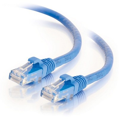 C2G 3ft Cat6 Snagless Unshielded (UTP) Network Patch Ethernet Cable - Blue - Category 6 for Network Device - RJ-45 Male - RJ-45 Male - 3ft - Blue