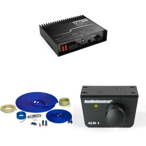 AudioControl LC-1.800 High-Power Mono Subwoofer Amplifier with Accubass with 4GA OFC Pure Copper Wiring Kit  and ACR-1 - 1 of 4