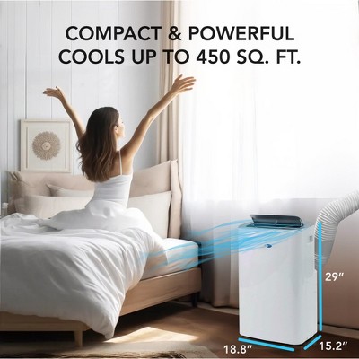 Whynter ARC-0850XP 12000 BTU (ASHRAE) 8000 BTU (SACC) MultiCool Smart Wi-Fi enabled Portable Air Conditioner with Built-in Dehumidifier