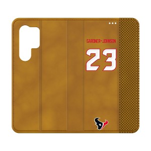 NFL Houston Texans Players Game Tactic Folio Cell Phone Case for Samsung Galaxy - 1 of 4