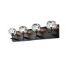 Elegant Lighting Graham 4 - Light Sconce in  Black - 4 of 4