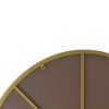 Lyngins Gold Wall Mirror, Metal Framed Bathroom Mirror, Modern Bathroom Decor, Fog-Proof Round Mirrors for Bathroom Sink & Home Spaces - 4 of 4