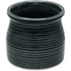 Cheung's Kifon Curved Ceramic Ceramic Pot - Medium - Dark Gray - 3 of 3