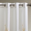 MAYEERTY Modern Fashionable and Practical Burnout Printed Curtain Panel(Only 1 Pc Panel) - 4 of 4