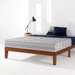 12" Naturalista Classic Solid Wood Platform Bed - Mellow