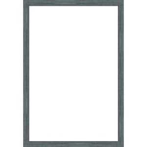 Amanti Art Dixie Blue Grey Rustic Narrow Framed Dry Erase Magnetic Board - 1 of 4