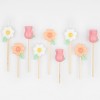 Meri Meri Flower Garden Candles (Pack of 9) - 2 of 4