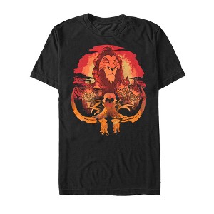 Men's Lion King Scar Elephant Graveyard T-Shirt - 1 of 4