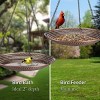 Good Directions 21" Hanging Copper Bird Bath - 2 of 4