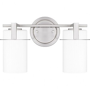 Quoizel Lighting Seymour 2 - Light Vanity in  Brushed Nickel - 1 of 1