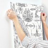 Star Wars Spaceship Blueprints Peel and Stick Kids' Wallpaper -RoomMates: Vinyl, Self-Adhesive, Star Wars Bedroom Decor - 4 of 4