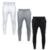 Men's 3 Pack Ultra Soft French Terry Dual Pocket Joggers - 4 of 4