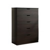 NicBex 5 Drawers Dresser Modern Chests of Drawers Closet Organizers and Storage with Metal Drawer Glides for Bedroom, Living Room - 2 of 4