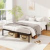 Safstar Full Size Metal Bed Frame Heavy Duty Support Slats Mattress Foundation - 4 of 4