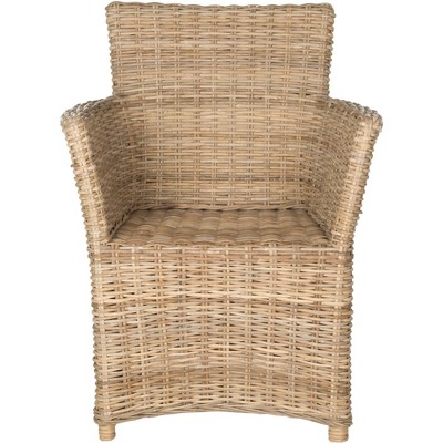 Natuna Rattan Arm Chair - Natural - Safavieh