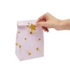 Blue Panda 24 Pack of Pastel Party Favor Bags with Gold Foil Star Stickers for Rainbow Birthday Party Supplies (4 Colors, 8.5 in) - 3 of 4