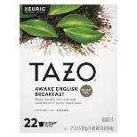 TAZO Awake Black Tea Caffeinated Keurig K-Cup Pods - 22ct