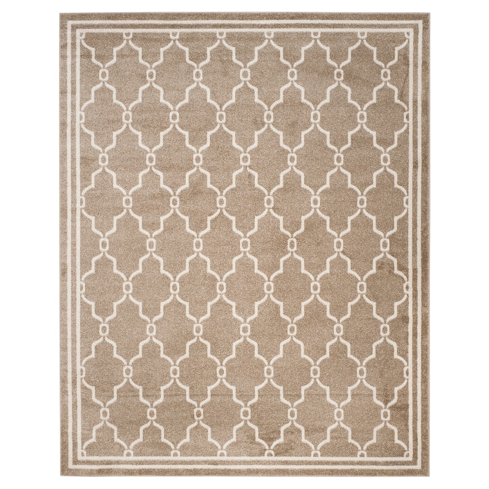 10'x14' Prato Indoor/Outdoor Rug Wheat/Beige - Safavieh