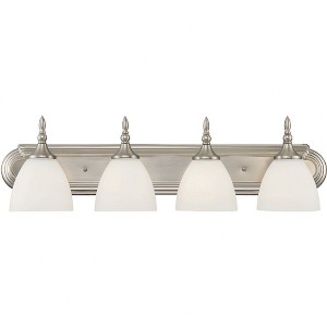 Savoy House Herndon 4 - Light Vanity in  Satin Nickel - 1 of 1