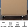 Fleming Supply Wheeled Furniture Mover Dolly With Swiveling Casters for Home and Office, Holds 440 lbs. - Beige - 3 of 4