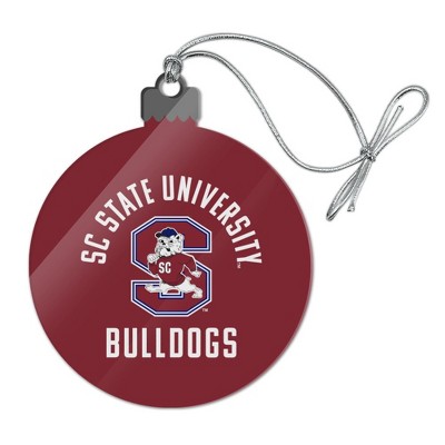 South Carolina State Bulldogs Acrylic Christmas Tree Holiday Ornament