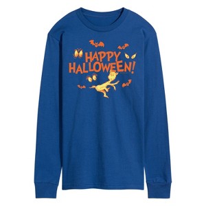 Men's - Dr. Seuss - Happy Halloween Eyes Long Sleeve Graphic T-Shirt - 1 of 4