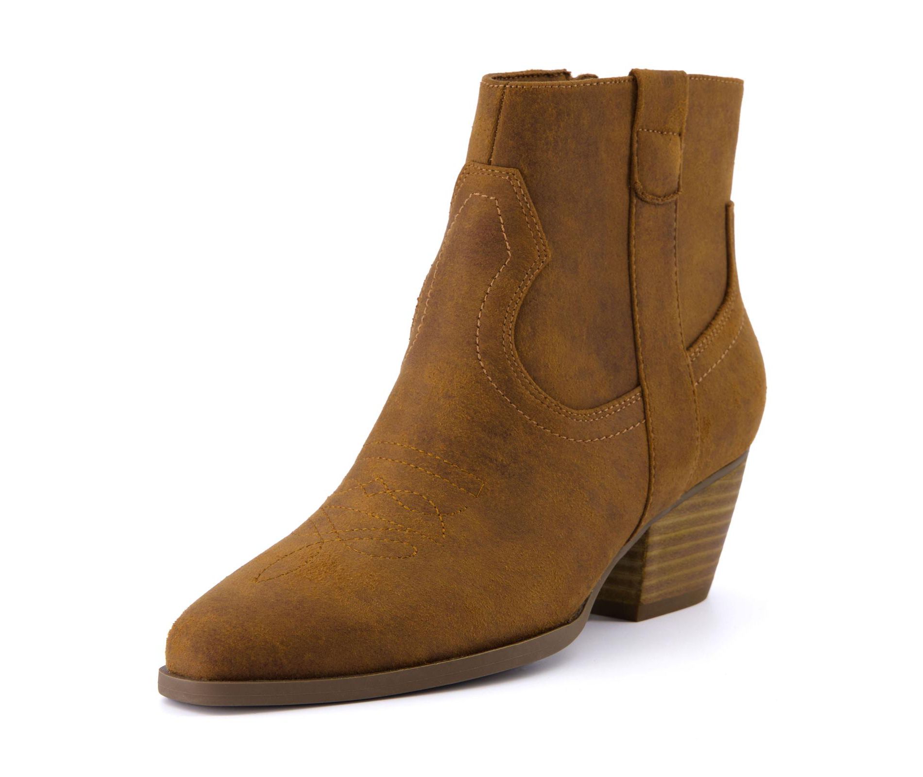 CUSHIONAIRE Women's Outlaw Western boot +Memory Foam, Wide Widths Available