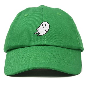 Dalix Ghost Embroidered Mens Womens Cotton Dad Hat Baseball Cap Adjustable - 1 of 4