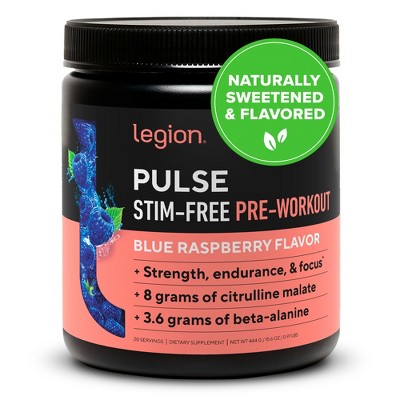 Legion - Legion Pulse Pre Workout, Caffeine Free