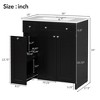 ALEXOUN 30 Inch Freestanding Bathroom Vanity with Ceramic Sink and Ample Storage & 2 Soft-close Doors and Double-tier Deep Drawer - 4 of 4
