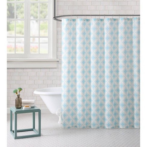 aqua shower curtain walmart