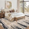 Modern Abstract Washable Living Room Bedroom Area Rugs, Soft Large Non Slip Floor Carpet for Home Office - 4 of 4