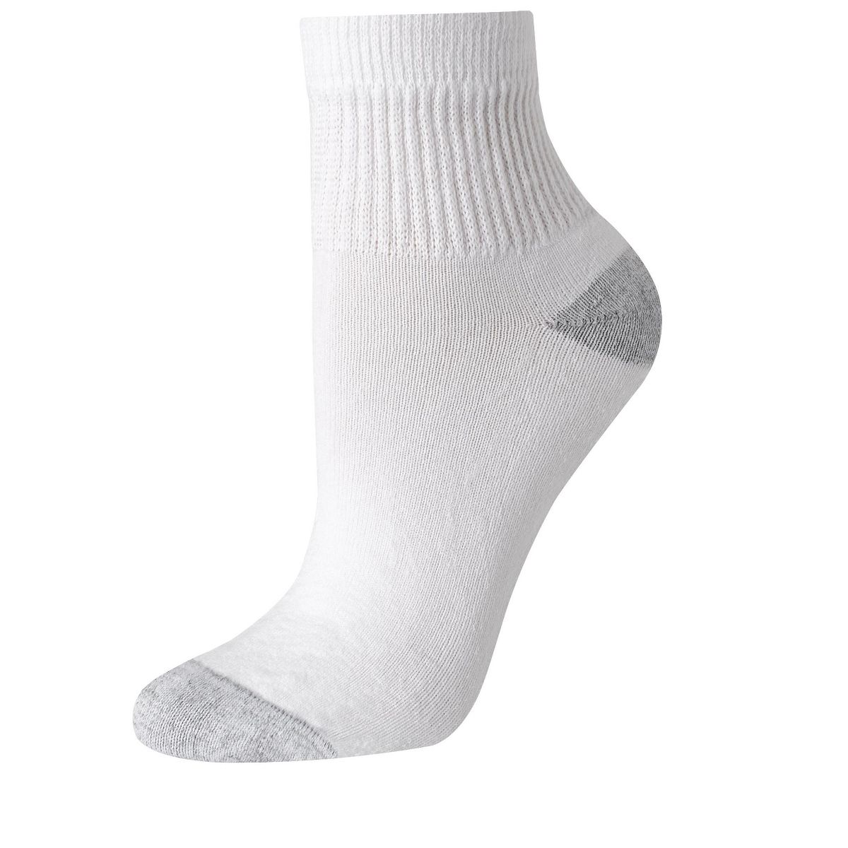 Hanes Women's Ankle Socks, Moisture-Wicking, Extended Sizes 8-12, 6-Pairs - thumbnail 9