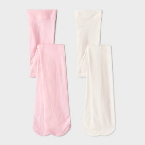 Girls' 2pk Nylon Dance Tights - Cat & Jack™ - 1 of 3
