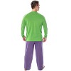 Marvel Men's The Incredible Hulk Costume Raglan Top And Pants Pajama Set Incredible Hulk - 4 of 4