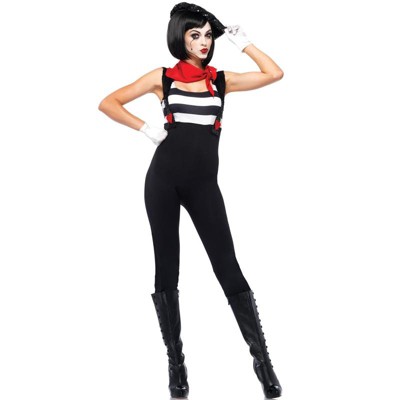 Leg Avenue Marvelous Mime Adult Costume, Large