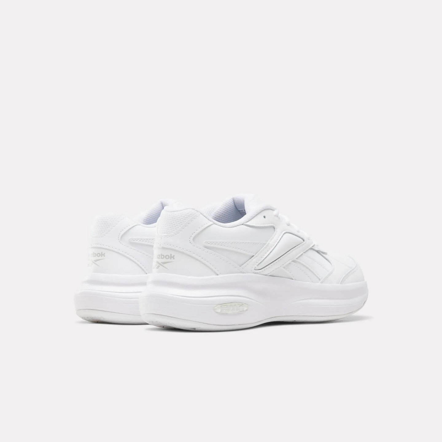 Женские кроссовки Reebok DMX Comfort + Walk Ultra Shoes Size 11 AHA - White/White/White, цвет: Белый — фото 3