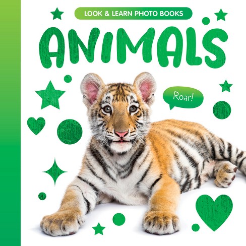 Animals - (Look and Learn Photo Books) by  Clever Publishing (Board Book) - image 1 of 1