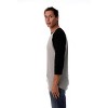 At The Buzzer Men's Baseball Raglan Sleeve Solid Shirt - 2 of 3