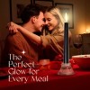 Leor & Lair 10" Taper Candles - 4 Pack - Unscented Tapered Candlesticks for Dinner, Home, and Holiday - 4 of 4
