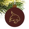 Texas State University Logo Wood Christmas Tree Holiday Ornament - 4 of 4