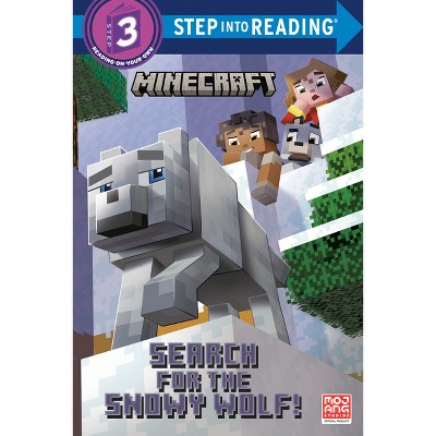 Search for the Snowy Wolf (Minecraft) - (Step Into Reading) by  Nada Shawish Dutka (Paperback)